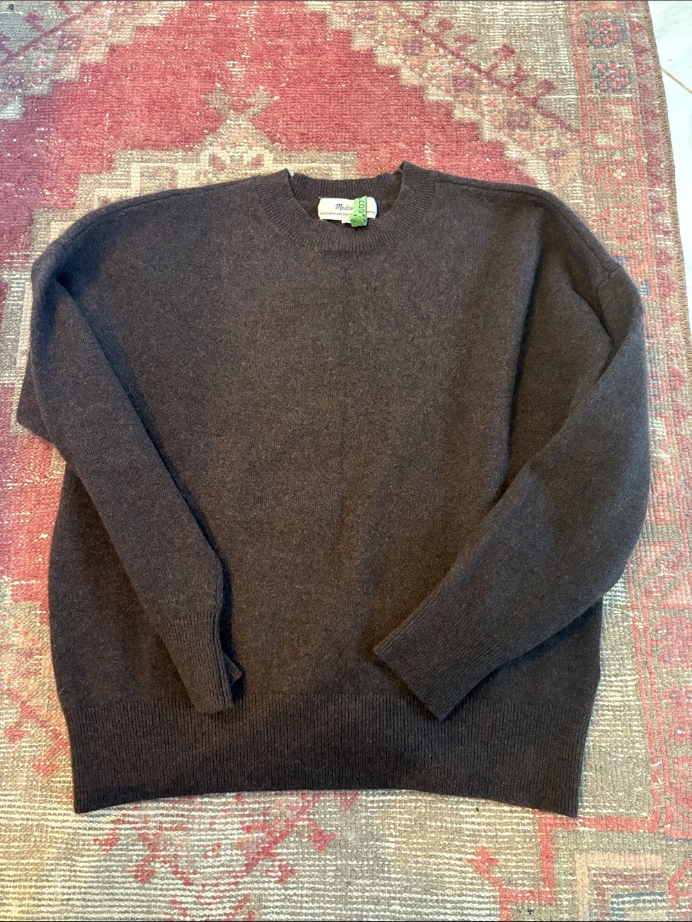Madewell cashmere Crewneck Sweater size xs